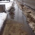 (Winter Sidewalk Maintenance) at 11618 101 Street NW