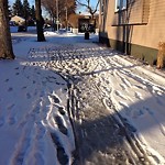 (Winter Sidewalk Maintenance) at 7625 89 Street NW