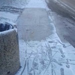 (Winter Sidewalk Maintenance) at 15717 104 Avenue NW