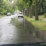 Road Flooded/Drain Blocked at 9924 82 St Nw, Edmonton, Ab T6 A 3 L8, Canada