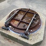 Manhole Covers/Catch Basin Concerns at 9647 88 Avenue NW