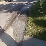 Sidewalk Concern at 17603 61 Avenue NW