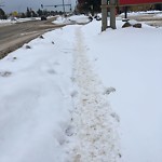 (Winter City Maintained Sidewalk) at 11025 23 Avenue NW