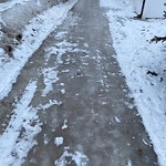 (Winter City Maintained Sidewalk) at 428 Huffman Crescent NW