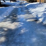 (Winter City Maintained Sidewalk) at 3004 108 Street NW
