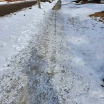 (Winter City Maintained Sidewalk) at 4121 30 Street NW