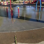 Pooling Water in Play Space at N53.52 E113.61