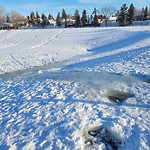 Pooling Water in Play Space at Malcolm Tweddle Park, Edmonton T6 K 0 X6