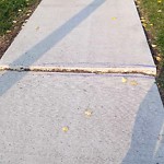 Sidewalk Concern at N53.50 E113.63