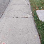 Sidewalk Concern at 5311 39 A Avenue NW