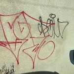 Graffiti Public Property at 7707 85 Street NW