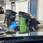 Overflowing Garbage Cans at 9132 Shaw Way SW