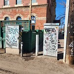 Graffiti Public Property at 8150 105 Street NW