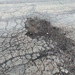 Potholes at 9428 61 Street NW