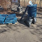 Overflowing Garbage Cans at 8500 175 Ave Nw, Edmonton, Ab T5 Z 3 Z5, Canada