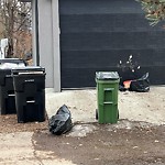 Overflowing Garbage Cans at 11524 78 Avenue NW