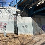 Graffiti Public Property at 8630 Rowland Road NW