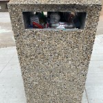 Overflowing Garbage Cans at 1950 Glastonbury Boulevard NW