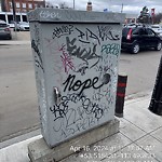 Graffiti Public Property at 8215 102 Street NW