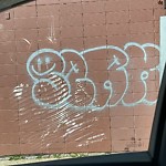 Graffiti Public Property at 4027 106 Street NW
