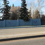 Graffiti Public Property at 6434 37 B Avenue NW