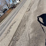 Potholes at 15413 95 Avenue NW
