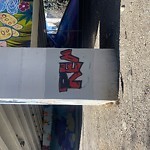 Graffiti Public Property at 100 St NW
