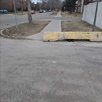 Sidewalk Concern at 11846 104 Street NW