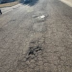 Potholes at 11425 165 Avenue NW