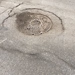 Potholes at 11804 13 Avenue NW