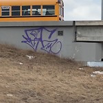 Graffiti Public Property at 6605 82 Avenue NW