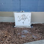 Graffiti Public Property at 11803 86 Street NW