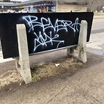 Graffiti Public Property at 14808 45 Avenue NW