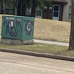 Graffiti Public Property at 5537 38 Avenue NW
