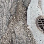 Potholes at 16920 100 Street NW