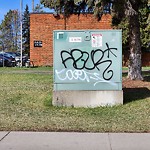Graffiti Public Property at 9420 163 Street NW