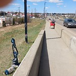 Litter Public Property at 5424 136 Ave Nw, Edmonton T5 A 0 E4