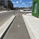 Shared Use Path at 11303 105 Avenue NW