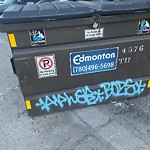 Graffiti Public Property at 10619 103 Avenue NW