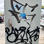 Graffiti Public Property at 12531 102 Avenue NW