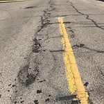 Potholes at 7720 Delwood Road NW