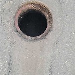 Potholes at 11302 60 Street NW