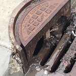 Manhole Covers/Catch Basin Concerns at 10134 62 Street NW
