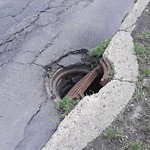 Manhole Covers/Catch Basin Concerns at 4024 105 B Street NW