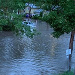 Road Flooded/Drain Blocked at 12147 123 Street NW