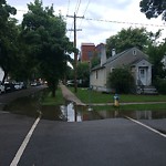 Road Flooded/Drain Blocked at 10003 84 Avenue NW