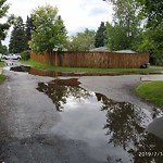 Road Flooded/Drain Blocked at 3511 117 B Street NW