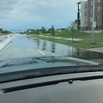 Road Flooded/Drain Blocked at 1745 C Cunningham Way SW