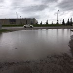 Road Flooded/Drain Blocked at 13300 156 St NW