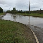 Road Flooded/Drain Blocked at 12250 170 St NW Kinokamau Plains Area